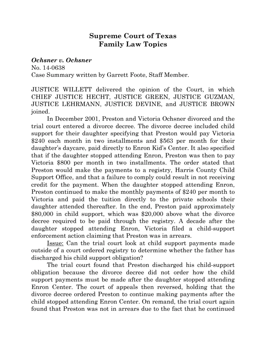 First page of Publication document