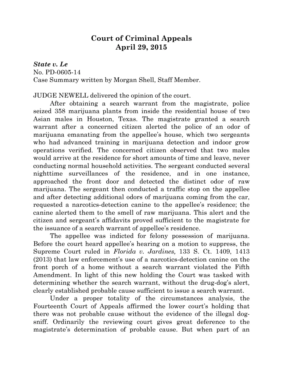 First page of April 29, 2015