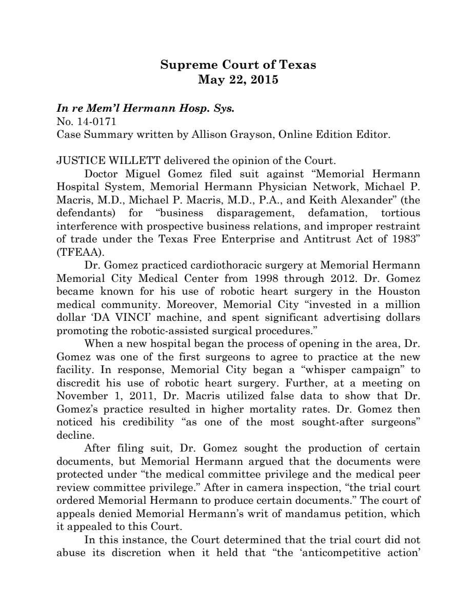 First page of May 22, 2015
