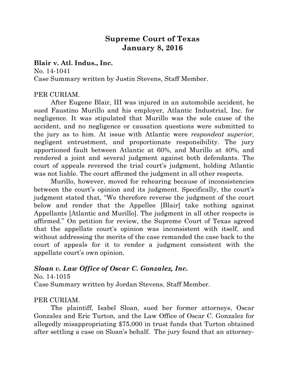 First page of January 8, 2016