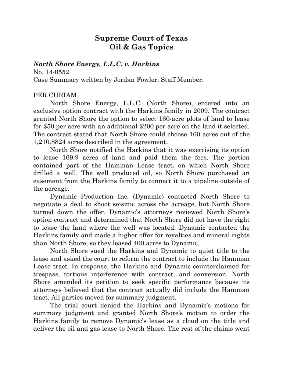 First page of Publication document