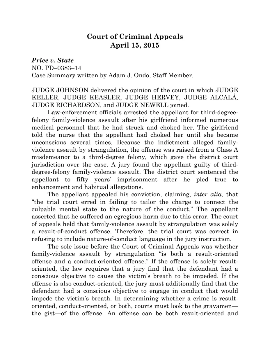First page of April 15, 2015