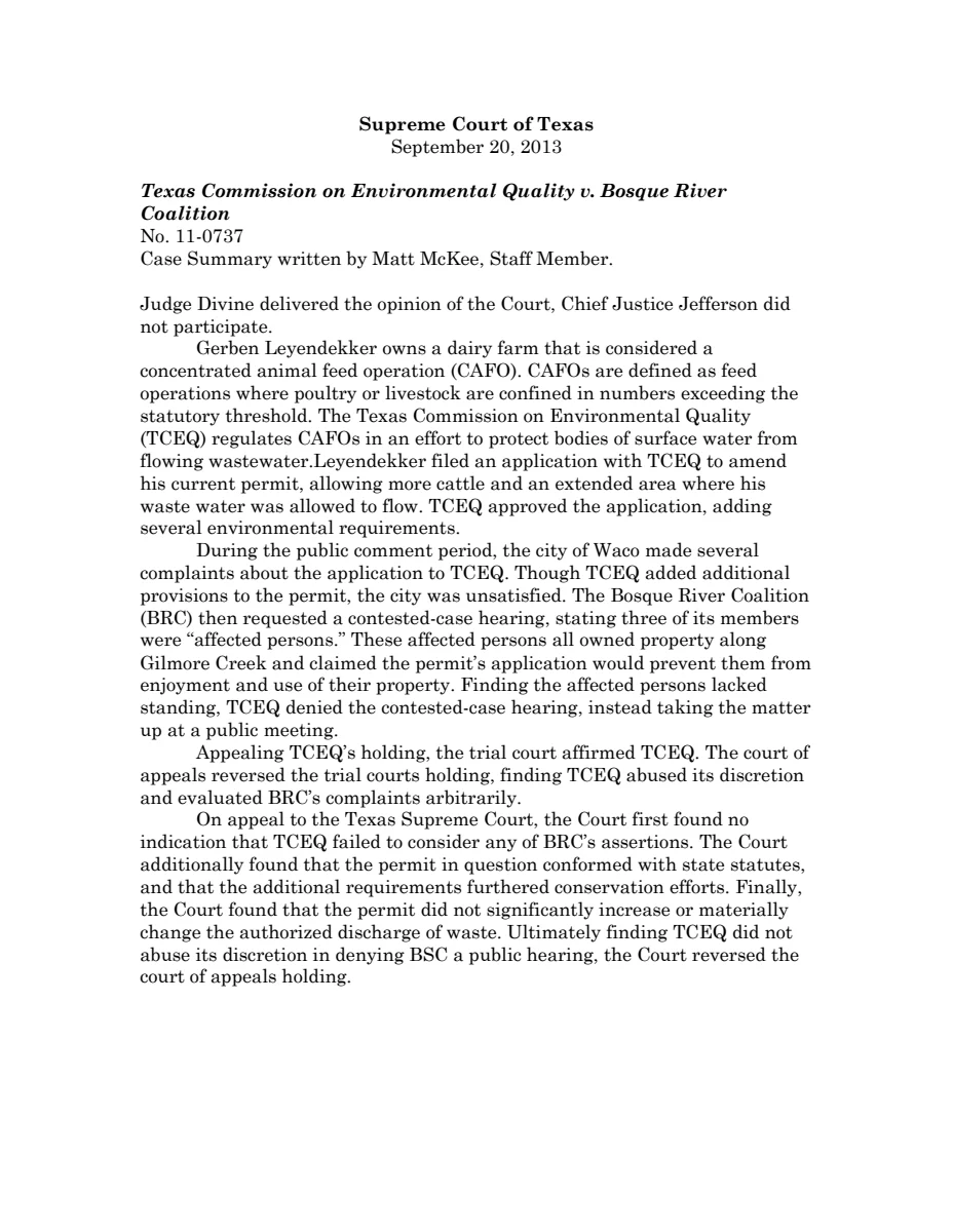 First page of Publication document