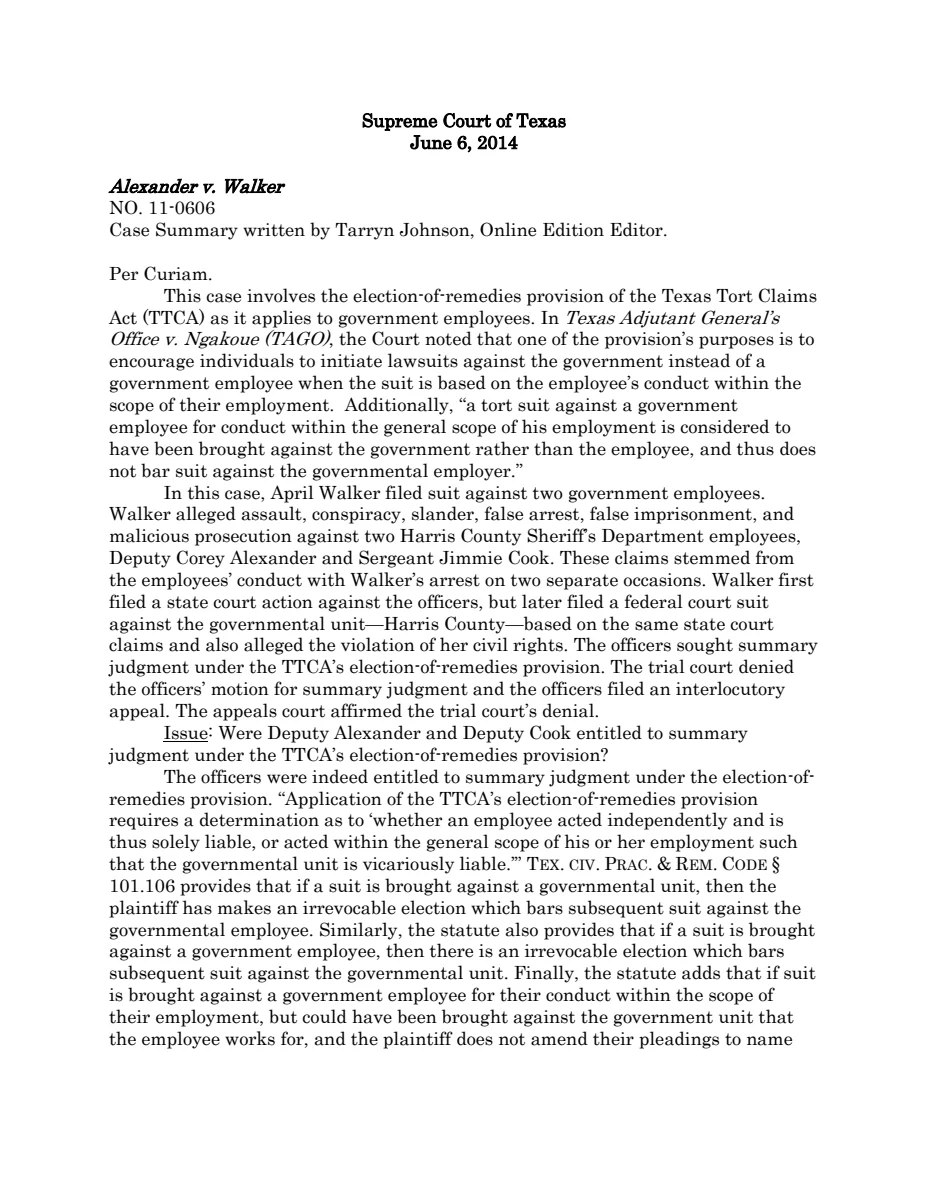 First page of June 6, 2014