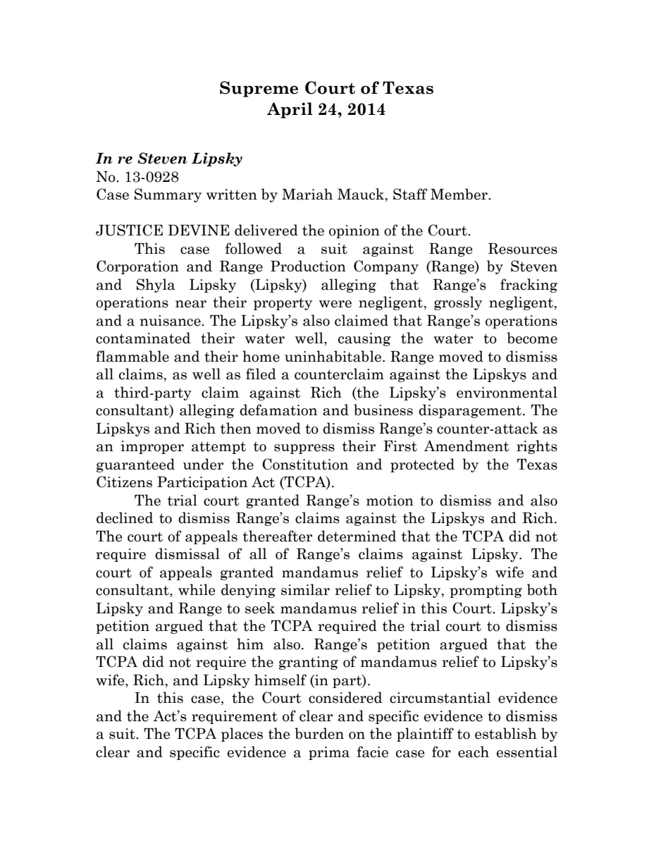 First page of April 24, 2015