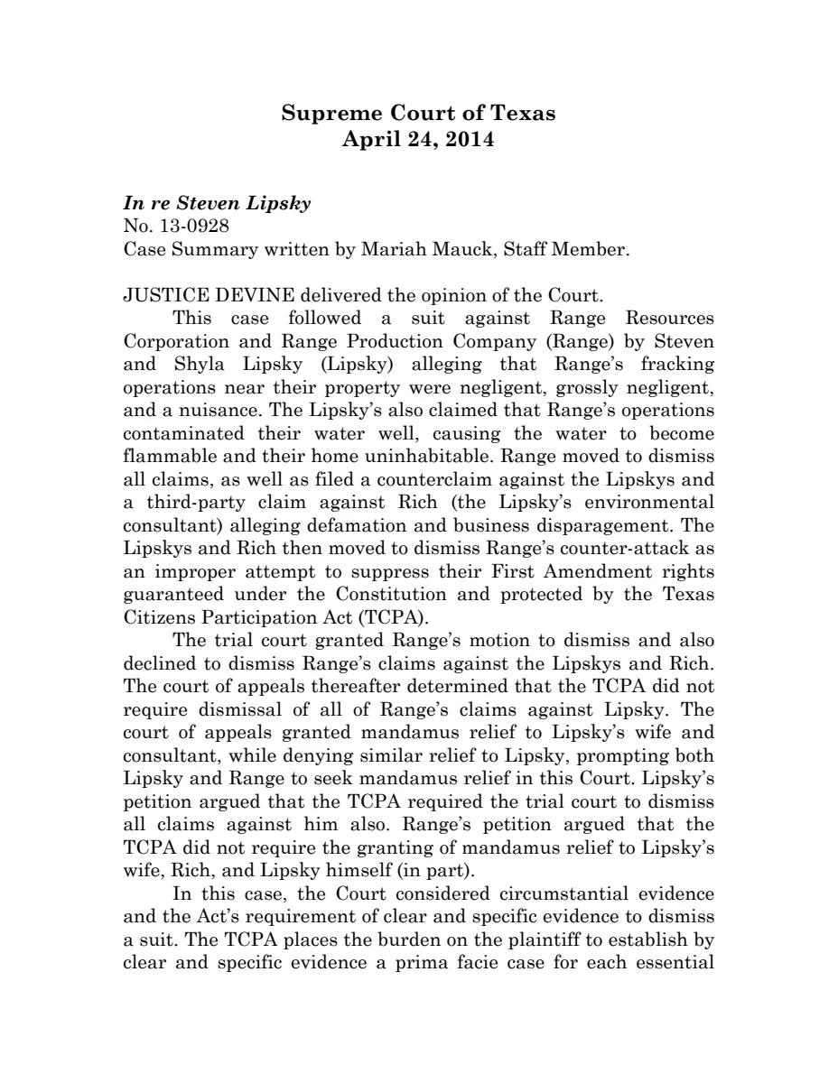 First page of April 24, 2015
