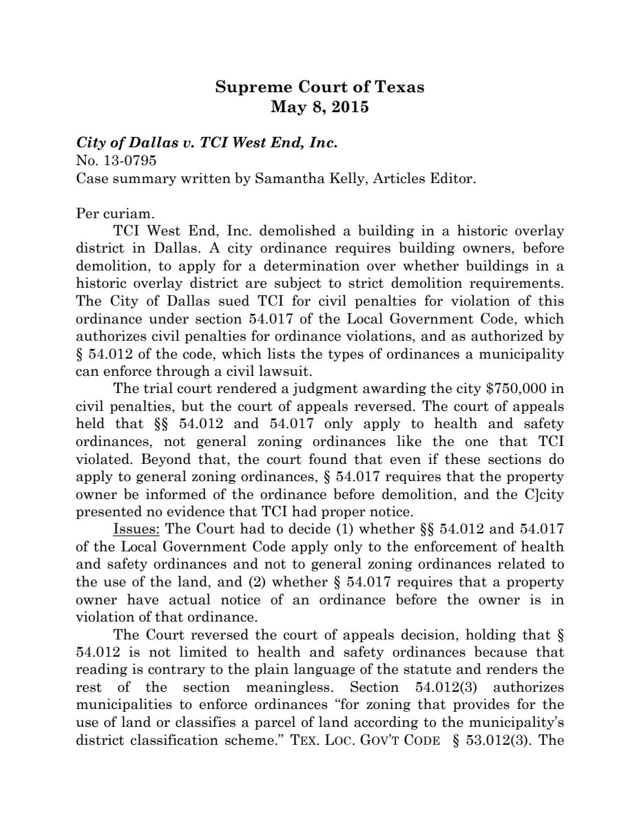 First page of May 8, 2015