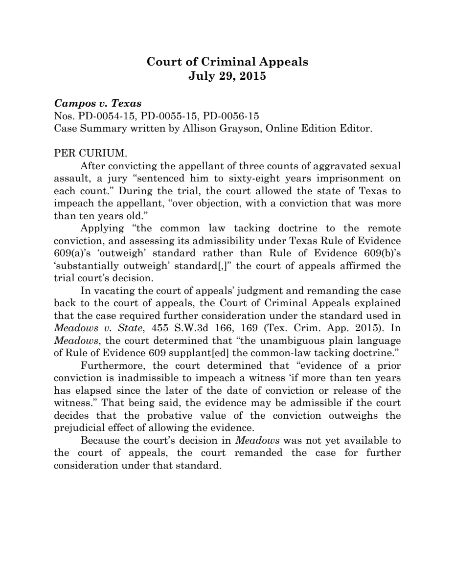 First page of July 29, 2015